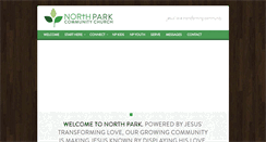 Desktop Screenshot of northpark.cc