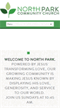 Mobile Screenshot of northpark.cc